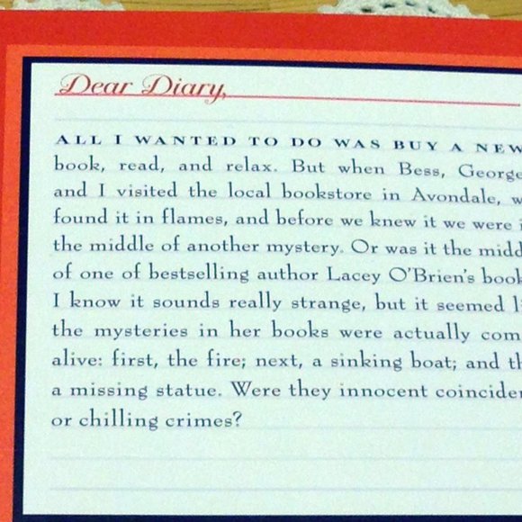 Nancy Drew Diaries mystery bundle, middle grade reading level - Picture 6 of 8